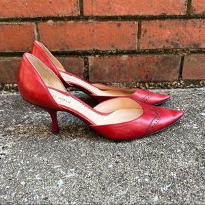 Giorgio Armani Suede Heels Size 38